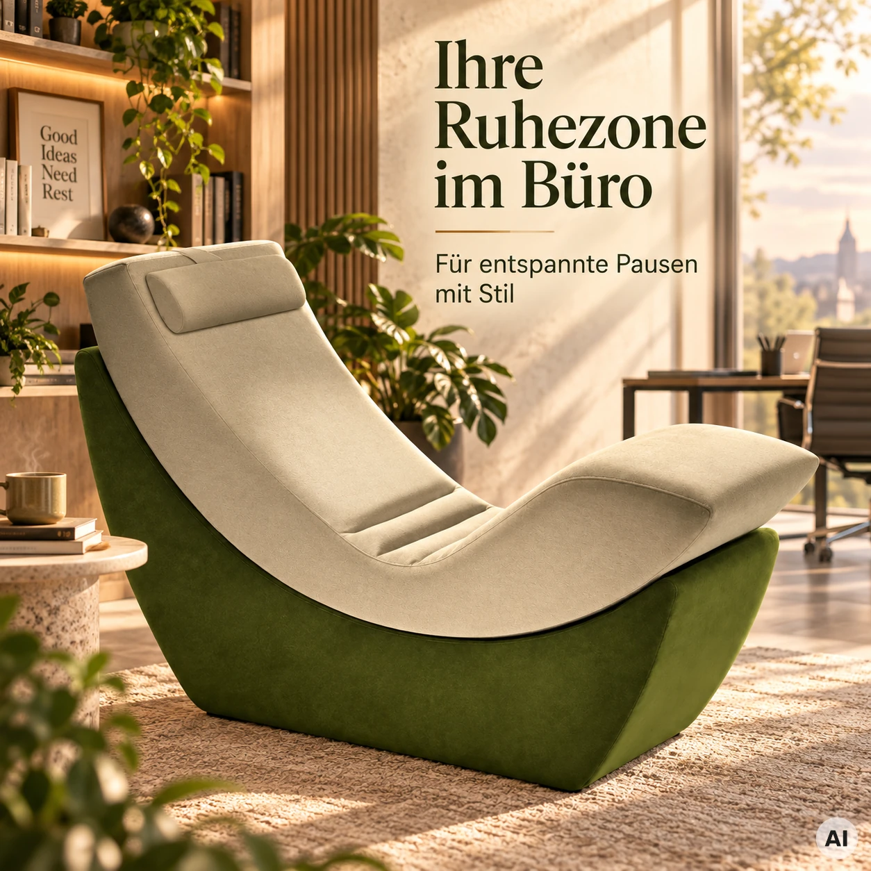 INEMURI Liege - Luxus Komfort-Liege