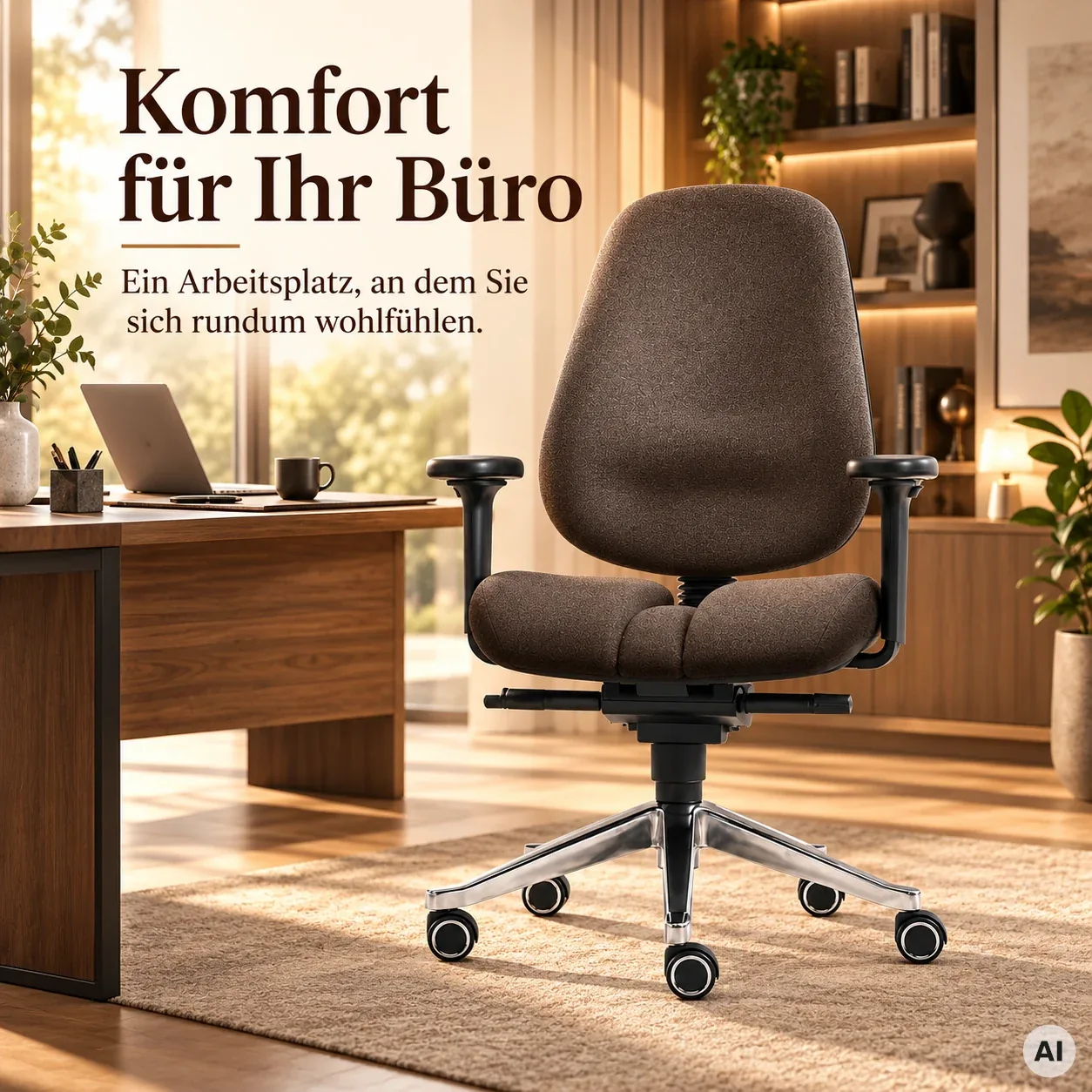 Mister Health - Erstklassiger Männer-Bürostuhl